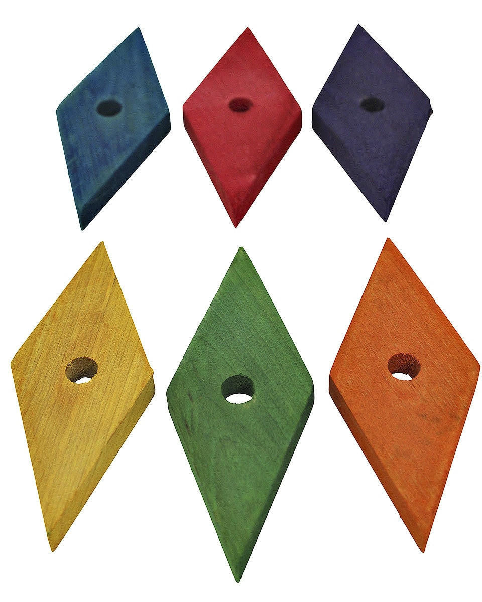 3414 Pk6 Diamond Wood - Bonka Bird Toys