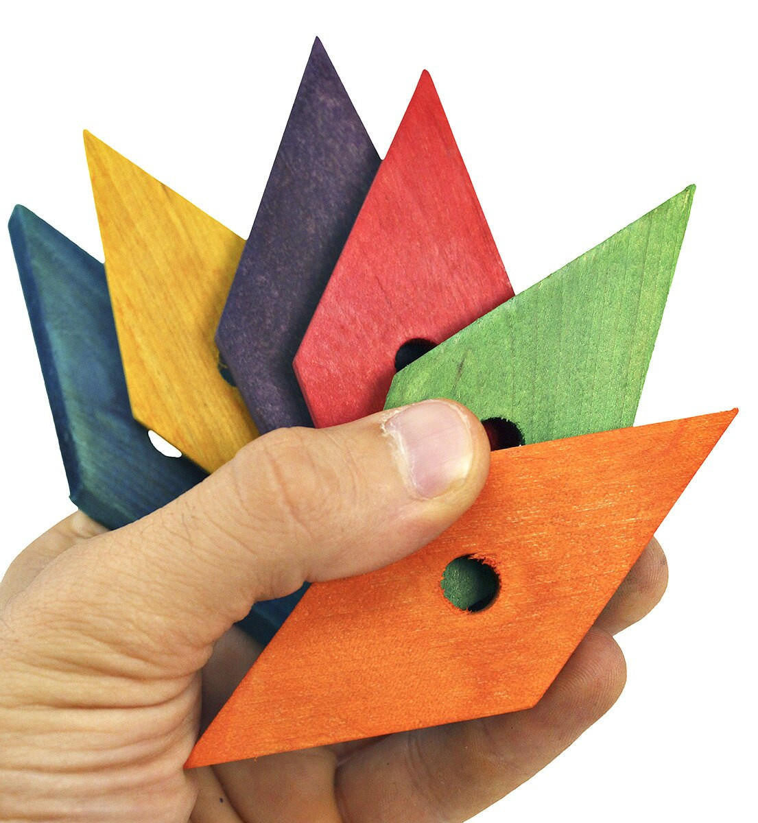 3414 Pk6 Diamond Wood - Bonka Bird Toys