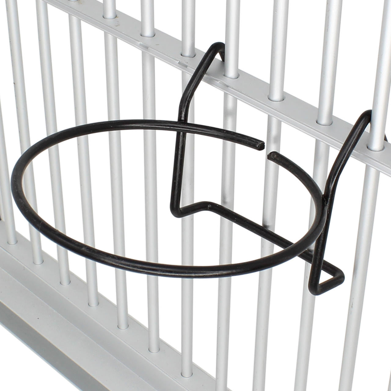 3442 10 oz Stainless Steel Lux Hook - Bonka Bird Toys