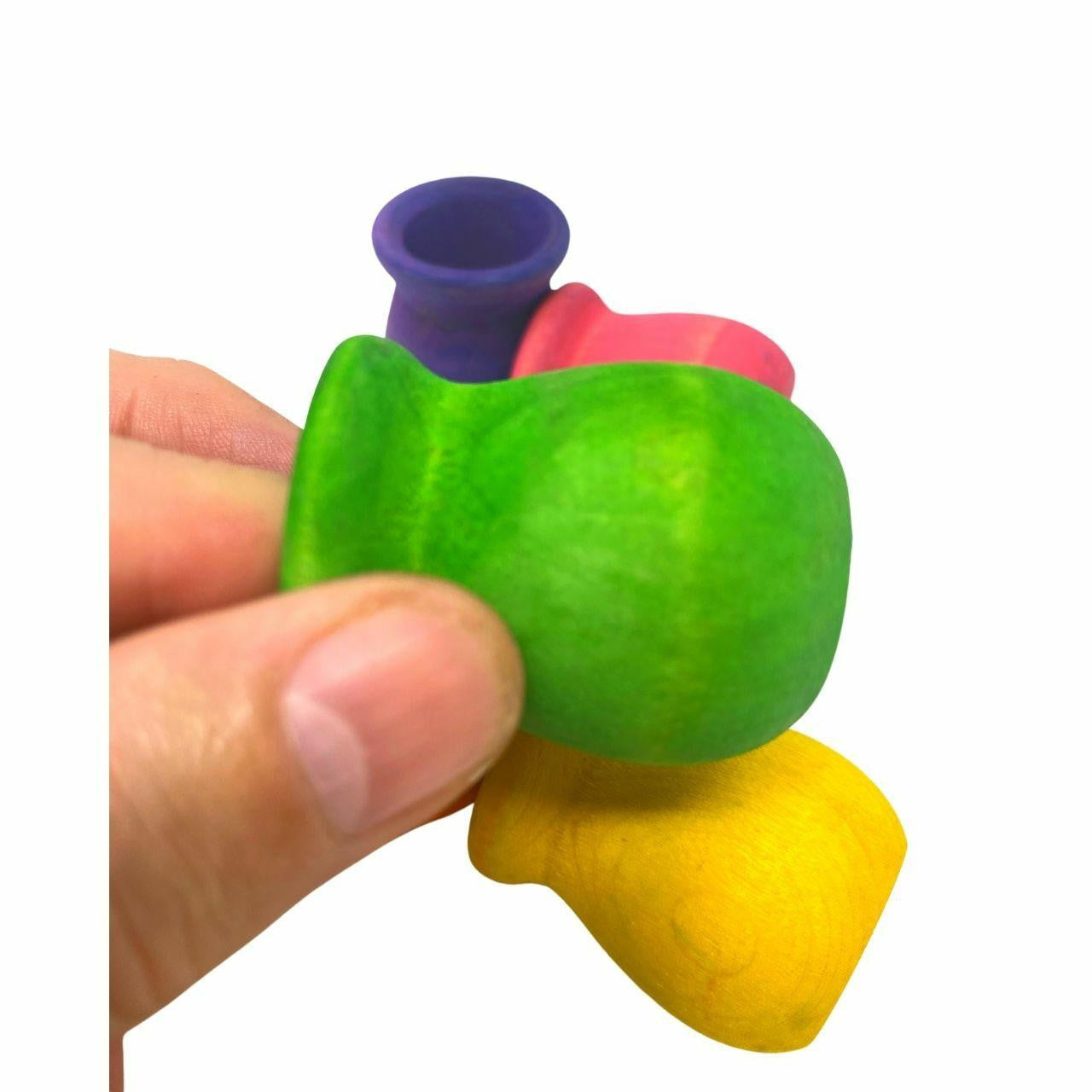 3560 Pk6 Colored Candle Cups - Bonka Bird Toys