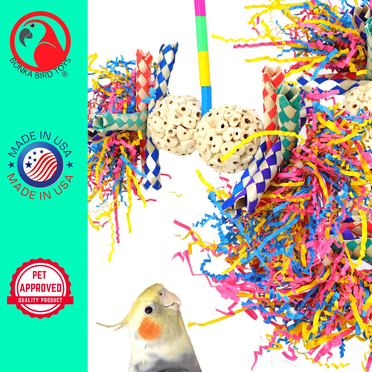 3615 Fuzzy Atta - Bonka Bird Toys