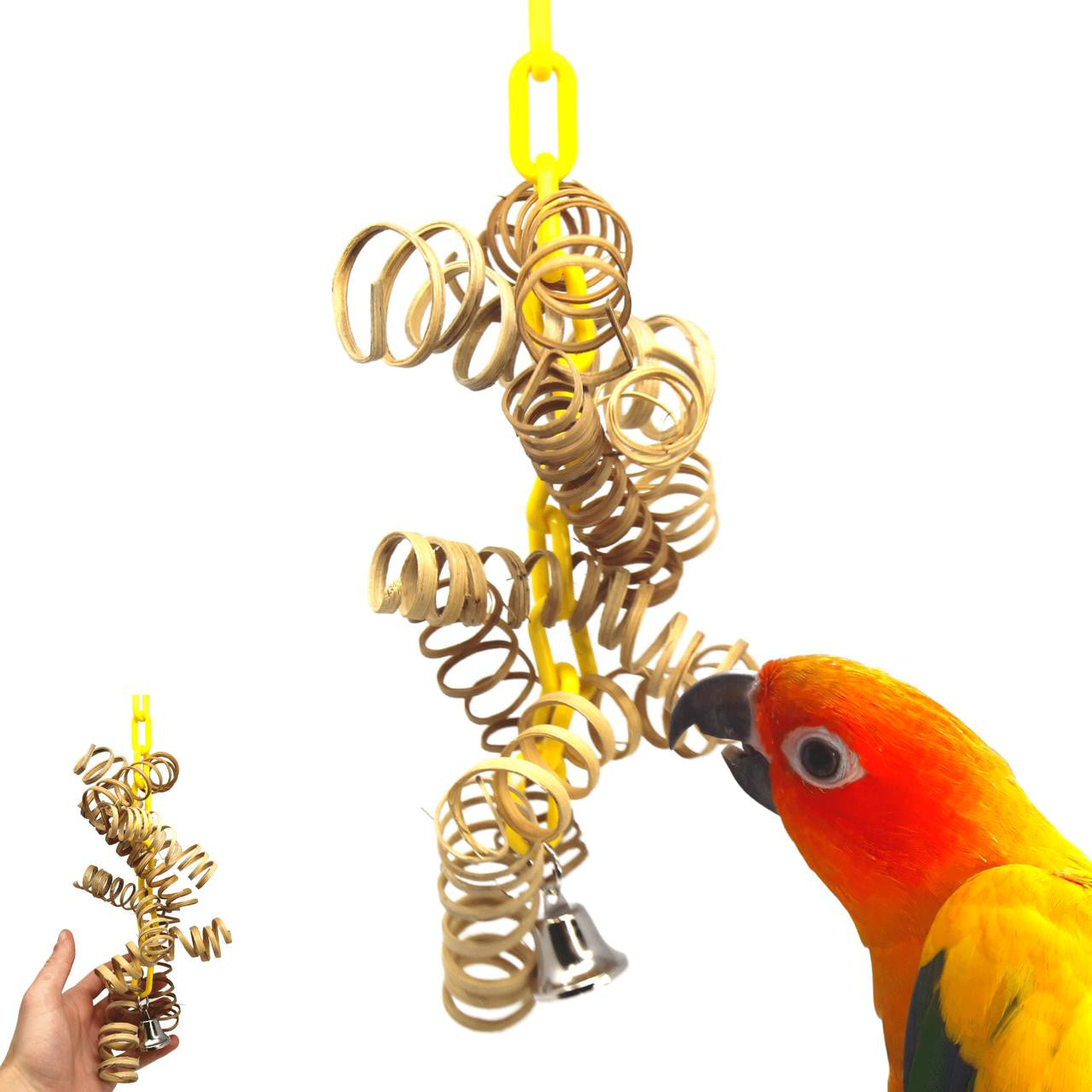 3633 Large Bamboo Spring - Bonka Bird Toys