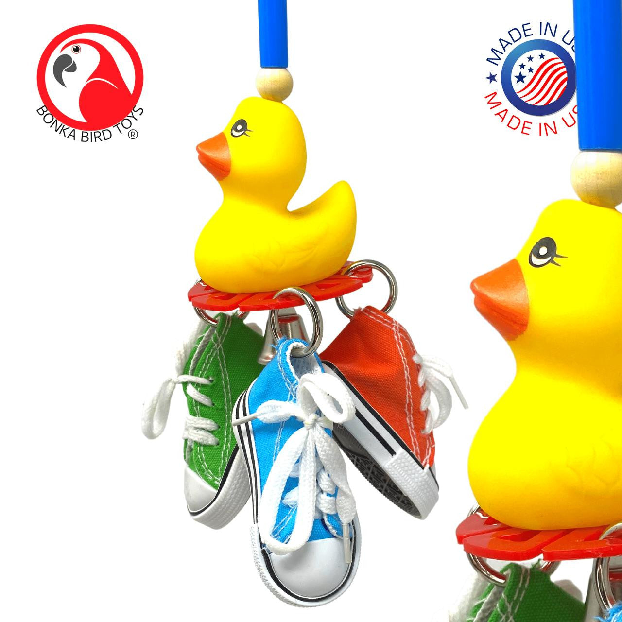 3804 Sneaker Duck - Bonka Bird Toys