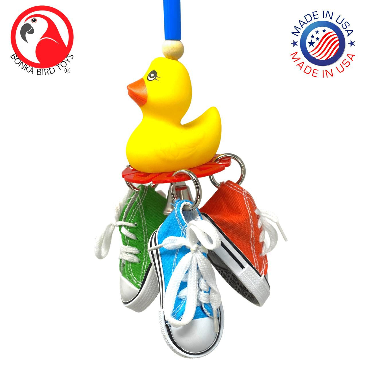 3804 Sneaker Duck - Bonka Bird Toys