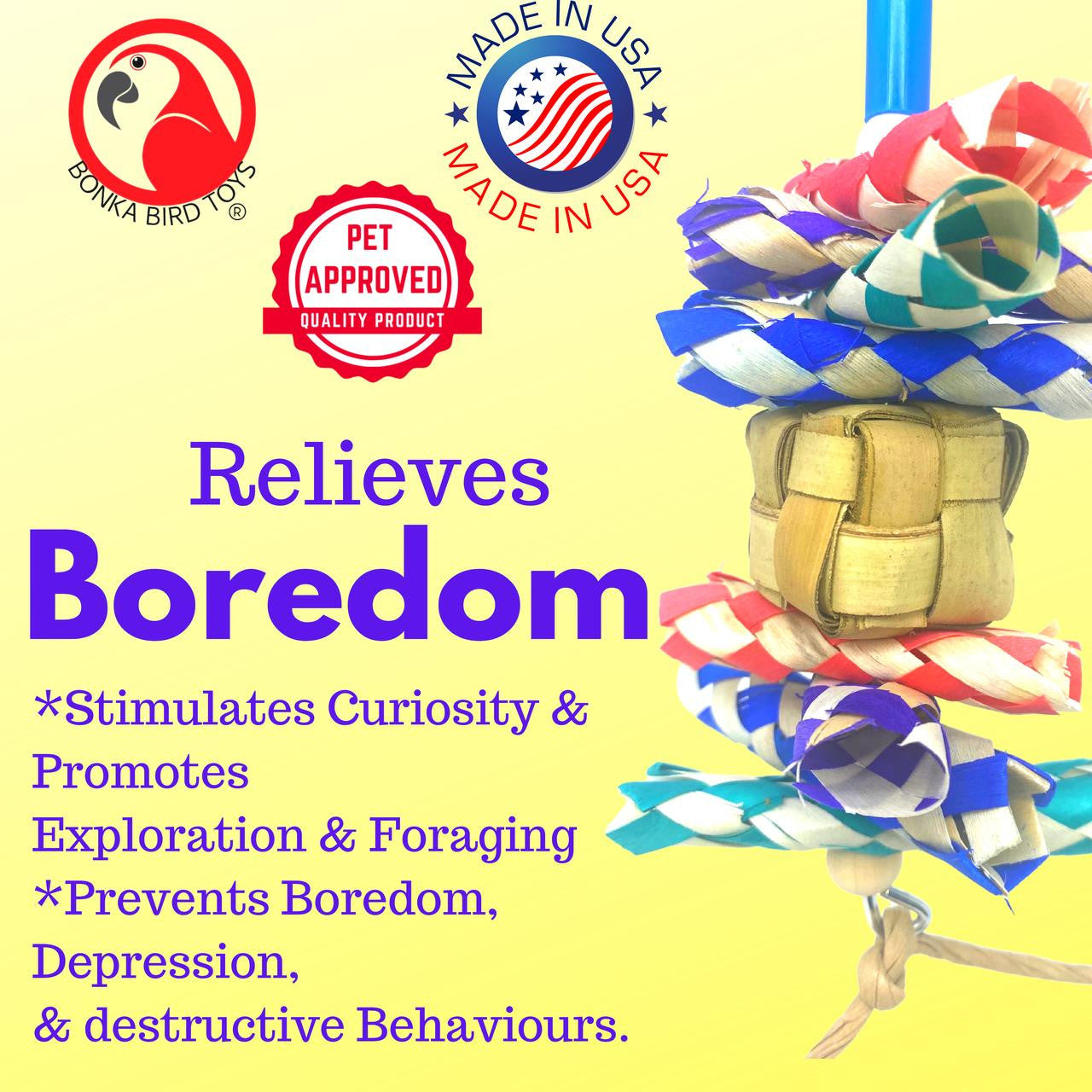 3847 Boxy Cube - Bonka Bird Toys