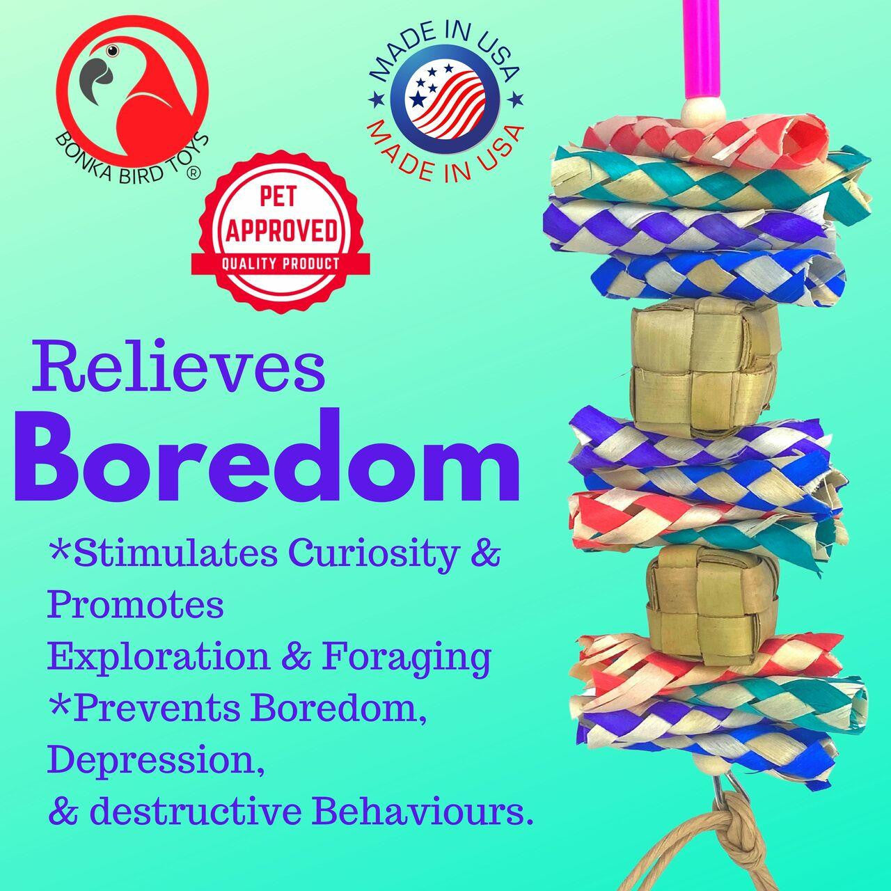 3848 Duo Boxy Cube - Bonka Bird Toys