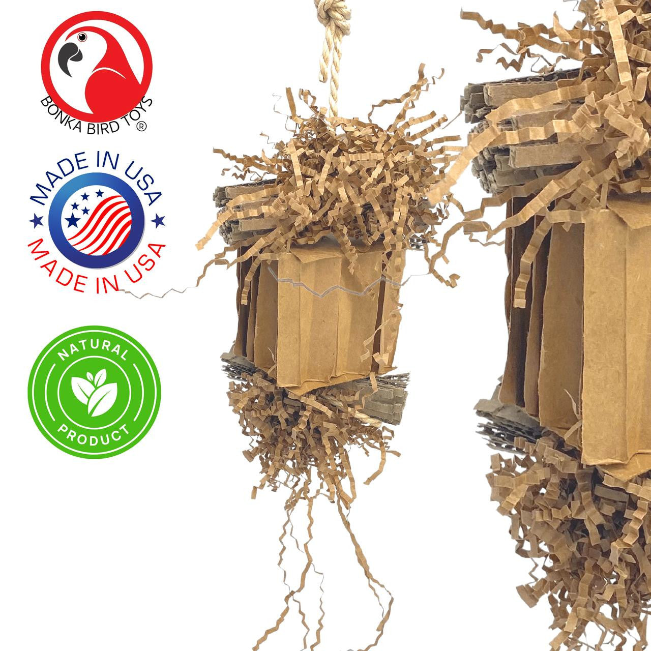 3857 Medium Shreddy Eddy - Bonka Bird Toys