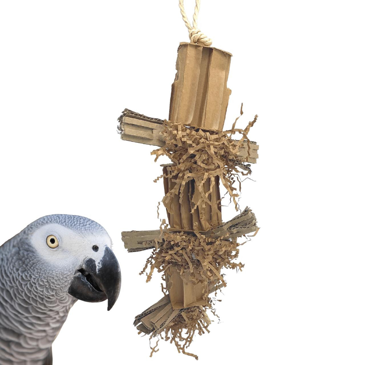 3858 Duo Natural Boxy Eddy - Bonka Bird Toys