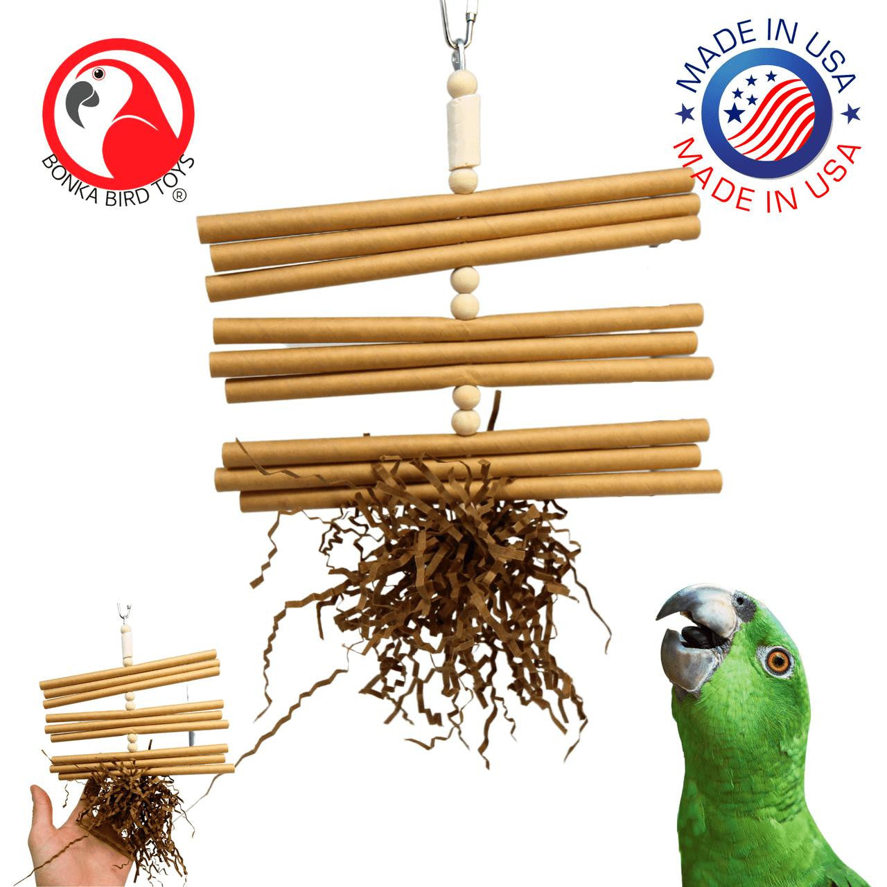 3872 Tube Burst - Bonka Bird Toys