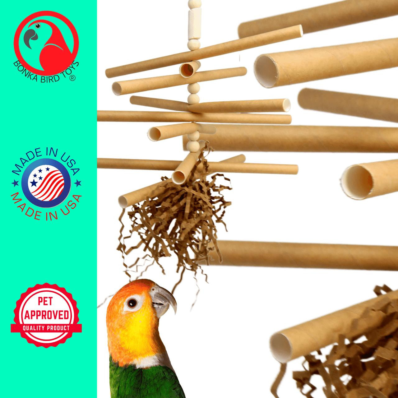 3872 Tube Burst - Bonka Bird Toys