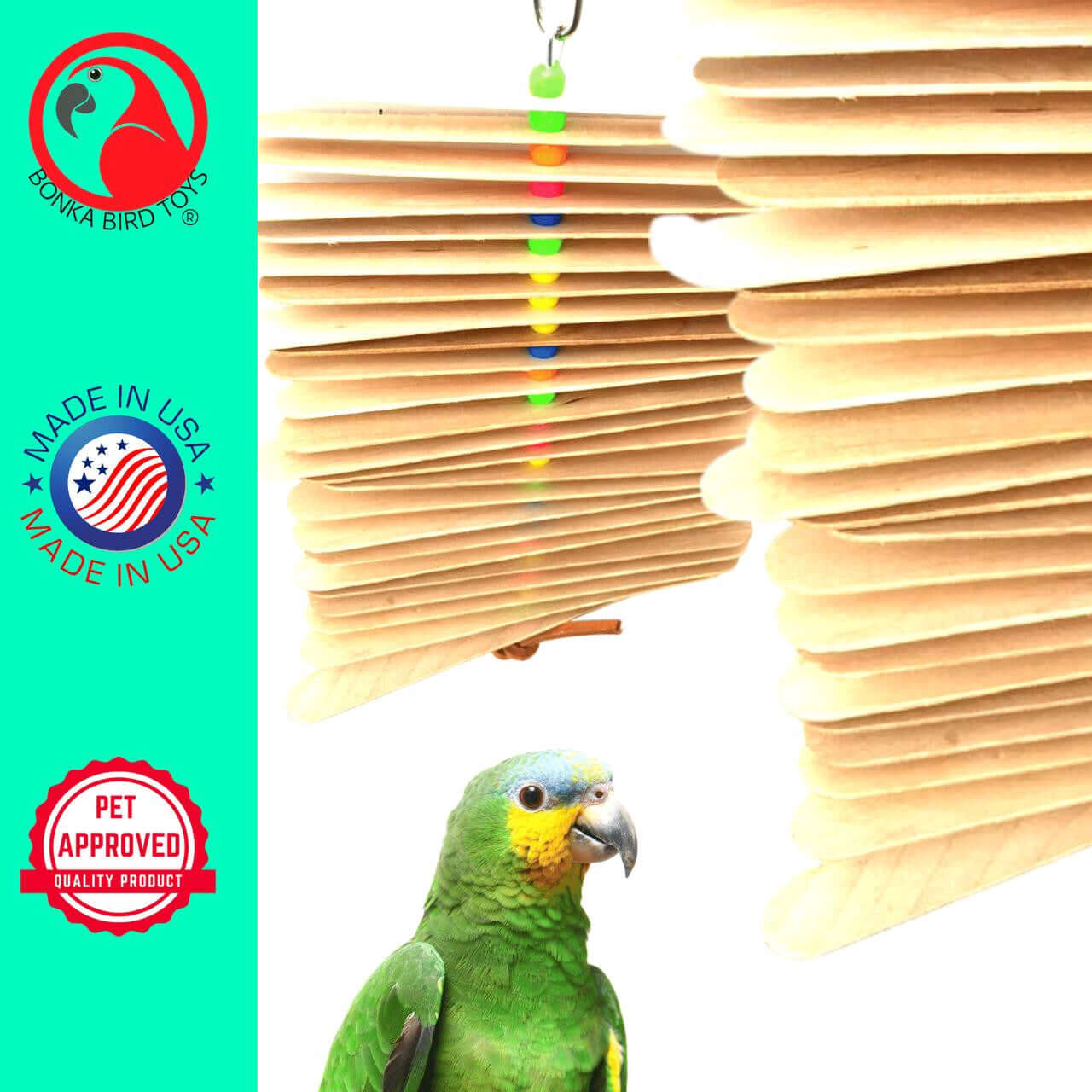 867 Natural Big Stick - Bonka Bird Toys