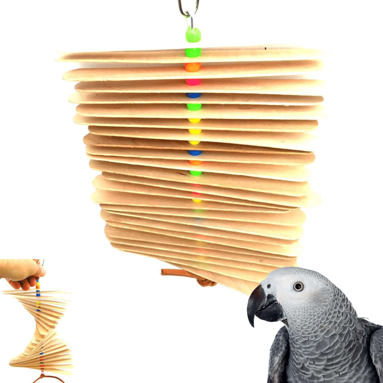 867 Natural Big Stick - Bonka Bird Toys