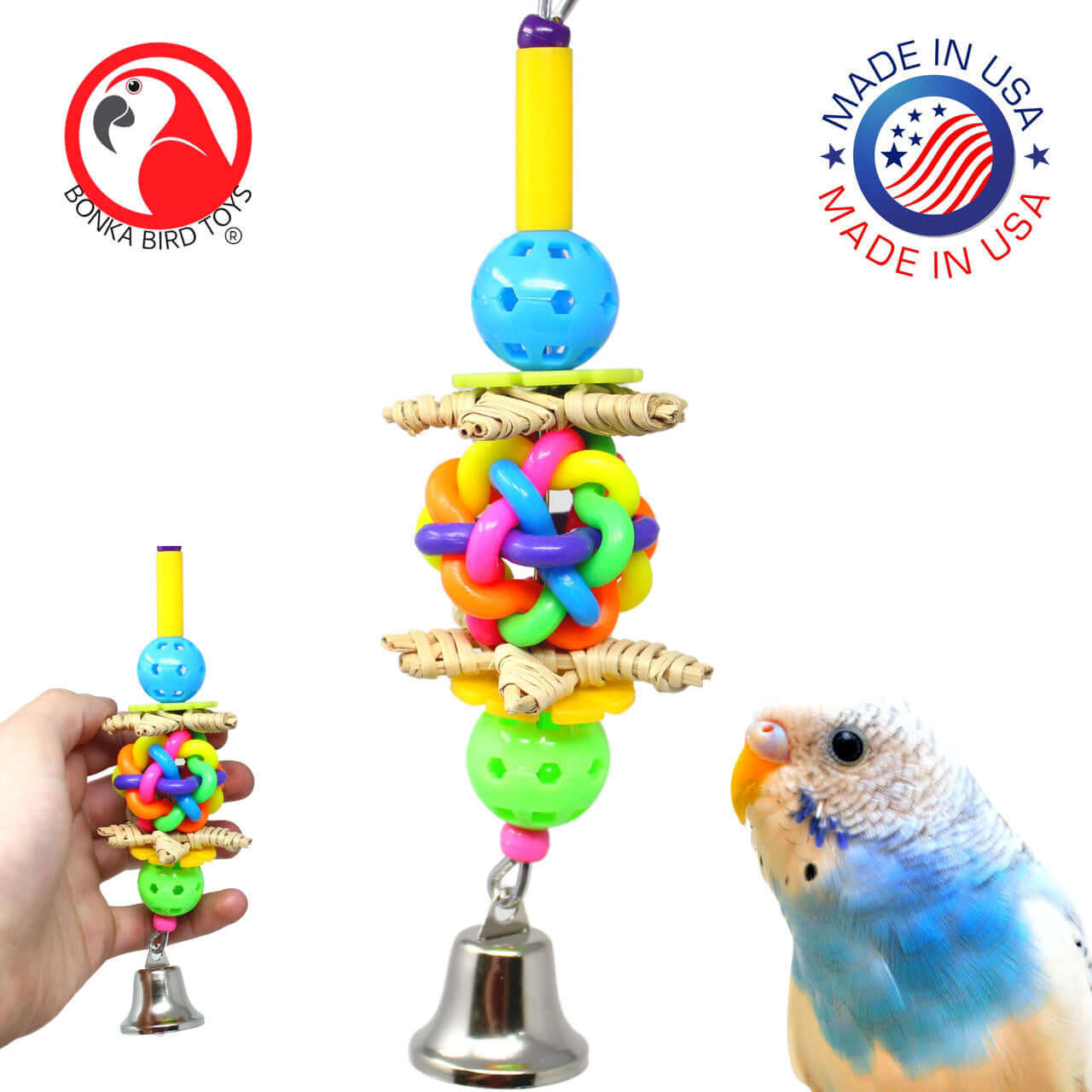895 Spikey Star - Bonka Bird Toys