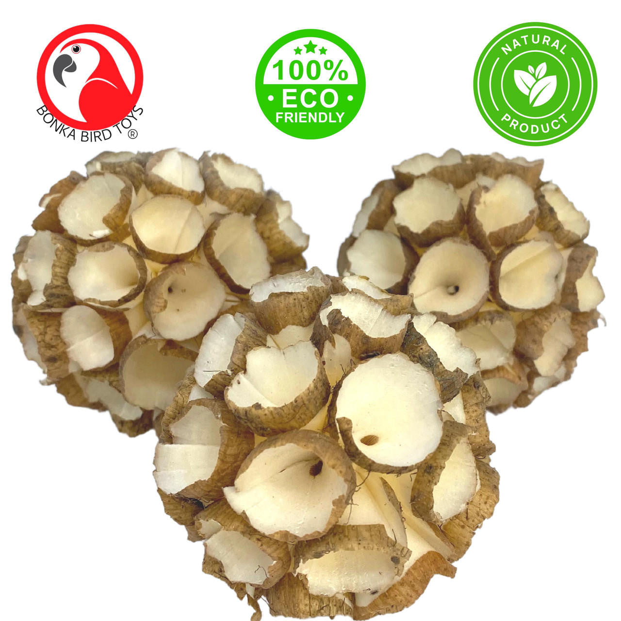 Sola Crepe Balls - Bonka Bird Toys