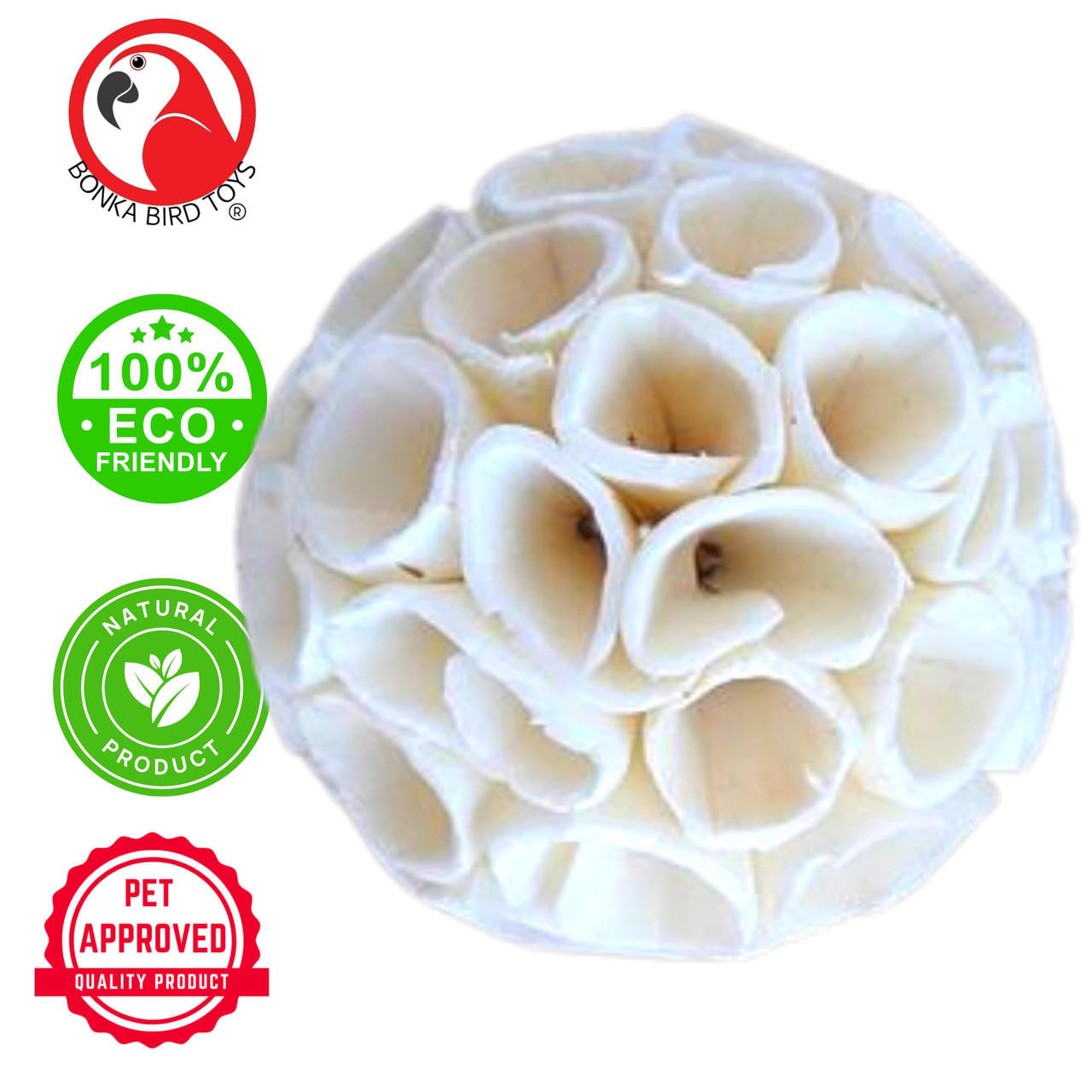 Sola Crepe Balls - Bonka Bird Toys