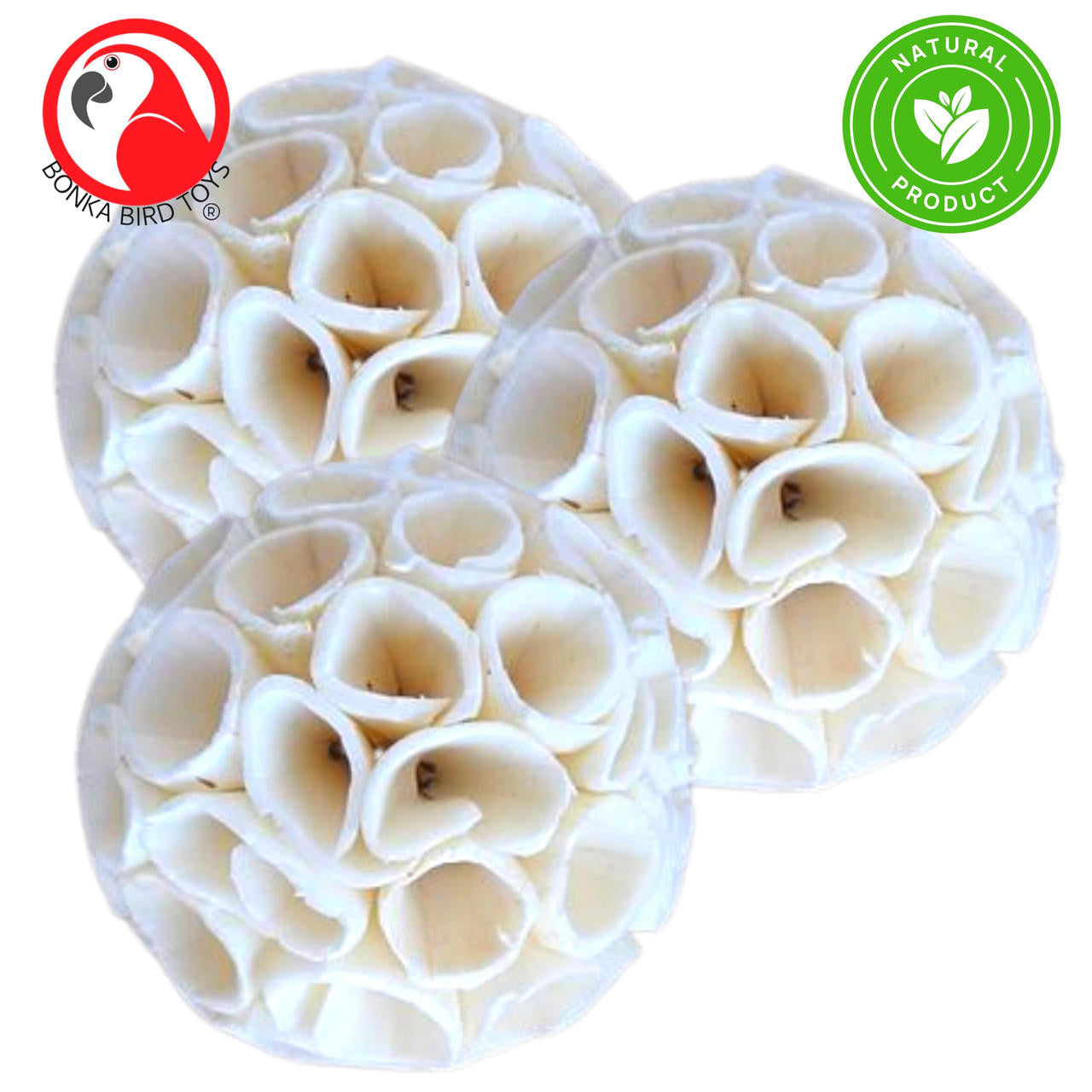 Sola Crepe Balls - Bonka Bird Toys