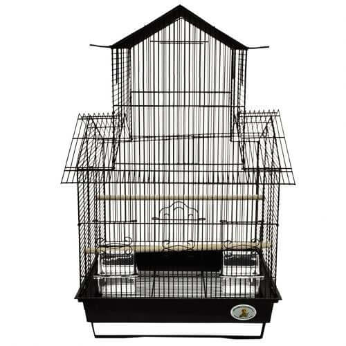Kings Cages ES 1818 V Bird Cage 18X18X30 (Single Cage) - Bonka Bird Toys