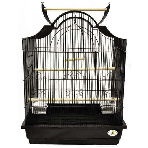 Kings Cages ES 2521 NOP Napoleon Top Bird Cage 30X25X21 Single - Bonka Bird Toys