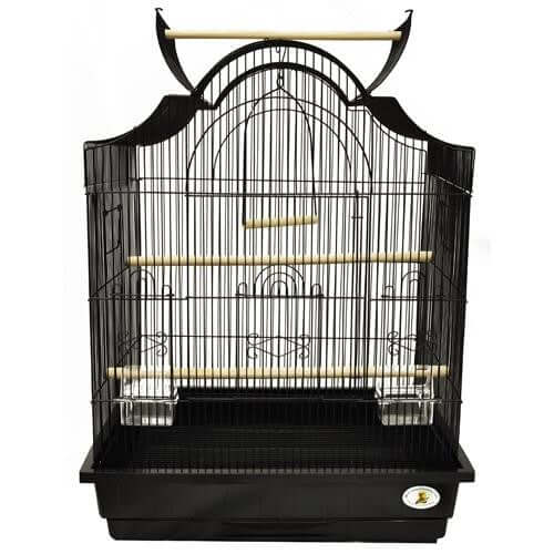 Kings Cages ES 2521 NOP Napoleon Top Bird Cage 30X25X21 Single - Bonka Bird Toys