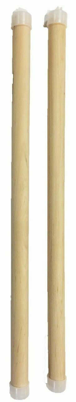 Pack2 10" 12" 14" 16" Wooden Dowel Bird Perches BOGO BUNDLE BUY ONE GET ONE FREE! - Bonka Bird Toys