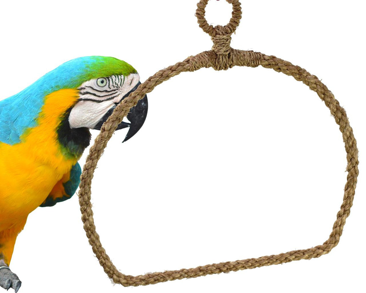 Planet Pleasures All-Natural Bird and Parrot Toys, Perches & Swings