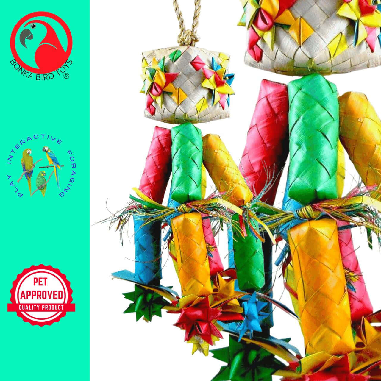 03335 Large Firecracker - Bonka Bird Toys