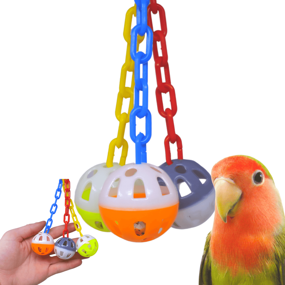 What is the best bird toy for a pet Parakeet from bonka?