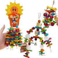 Bonka Bird Toys - Brand New Chewable Bird Toys!