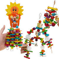 Bonka Bird Toys - Brand New Chewable Bird Toys!