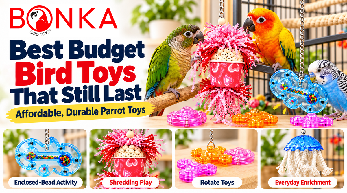 Best Budget Bird Toys That Still Last: Affordable, Durable Parrot Toys