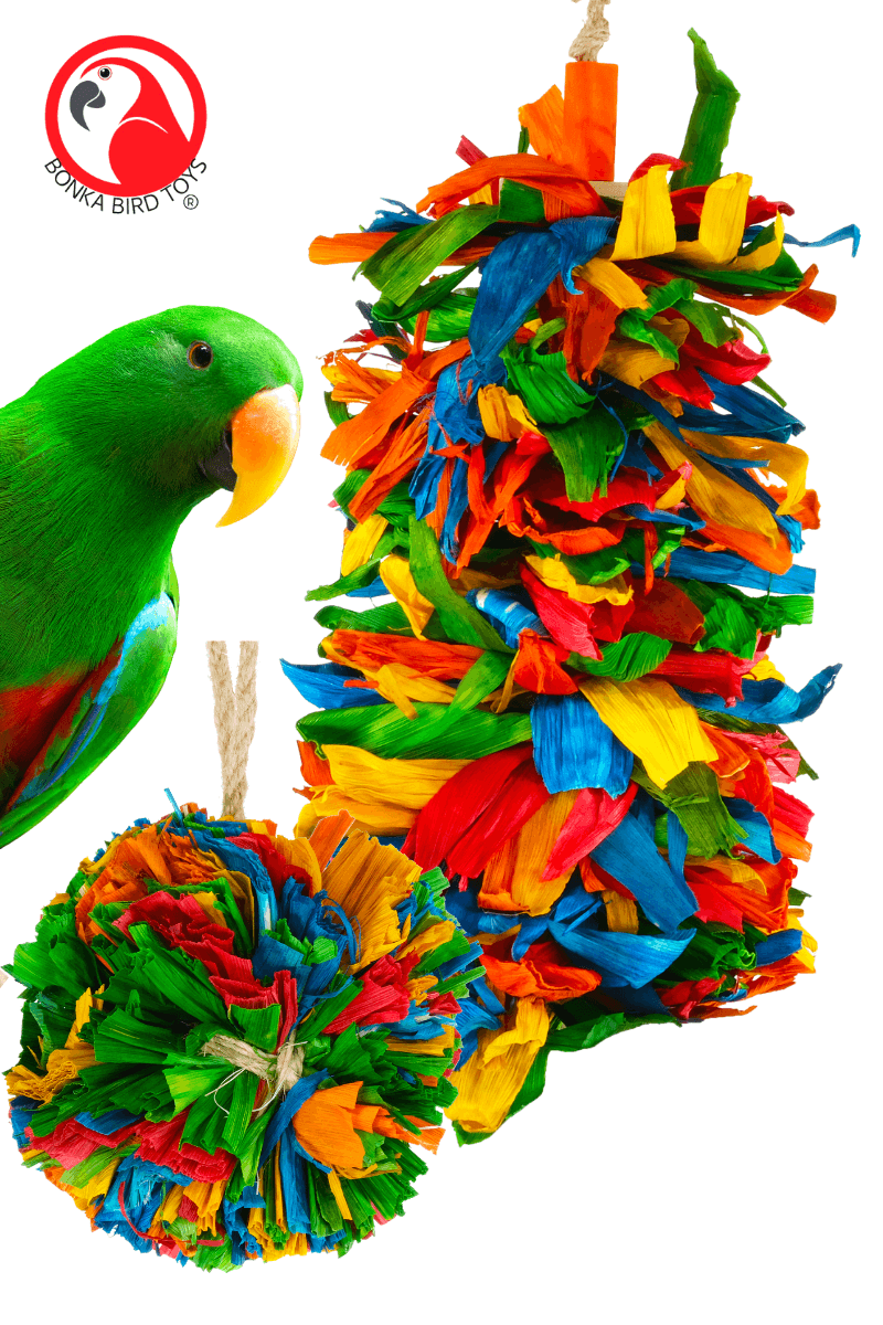 What types of toys do birds like? bonka bird toys