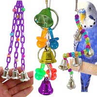 What are great bell bird toys?