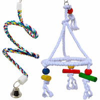 What are great selling bird rope swings?