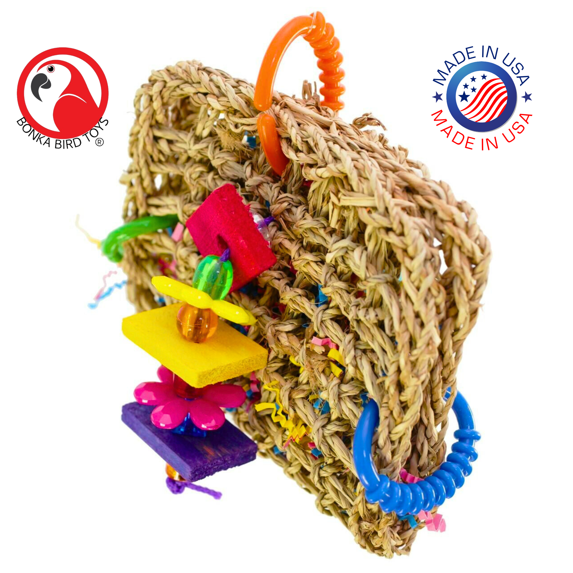 00740 Mini Foraging Pouch - Bonka Bird Toys