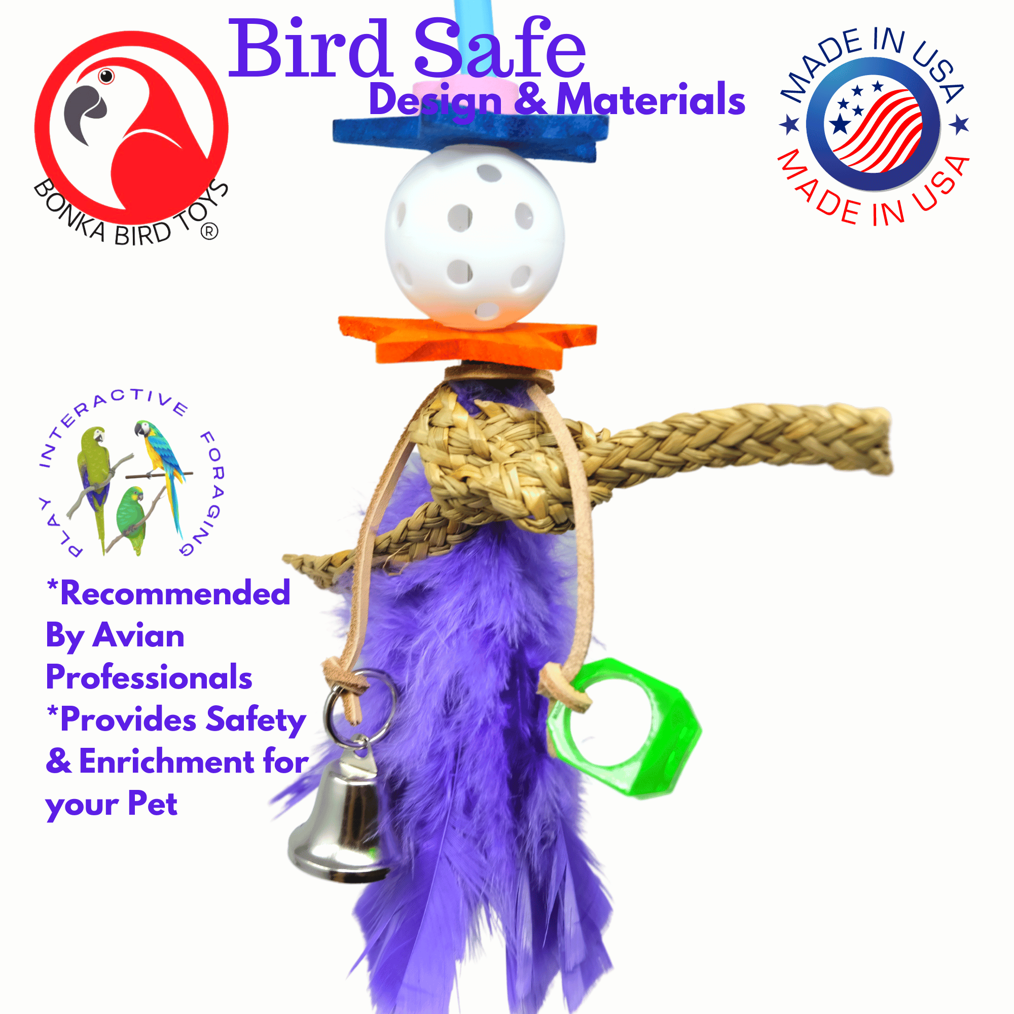 Lady Plucker - Bonka Bird Toys