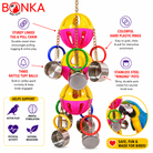 1429 Huge Triple Tuff Pot - Bonka Bird Toys