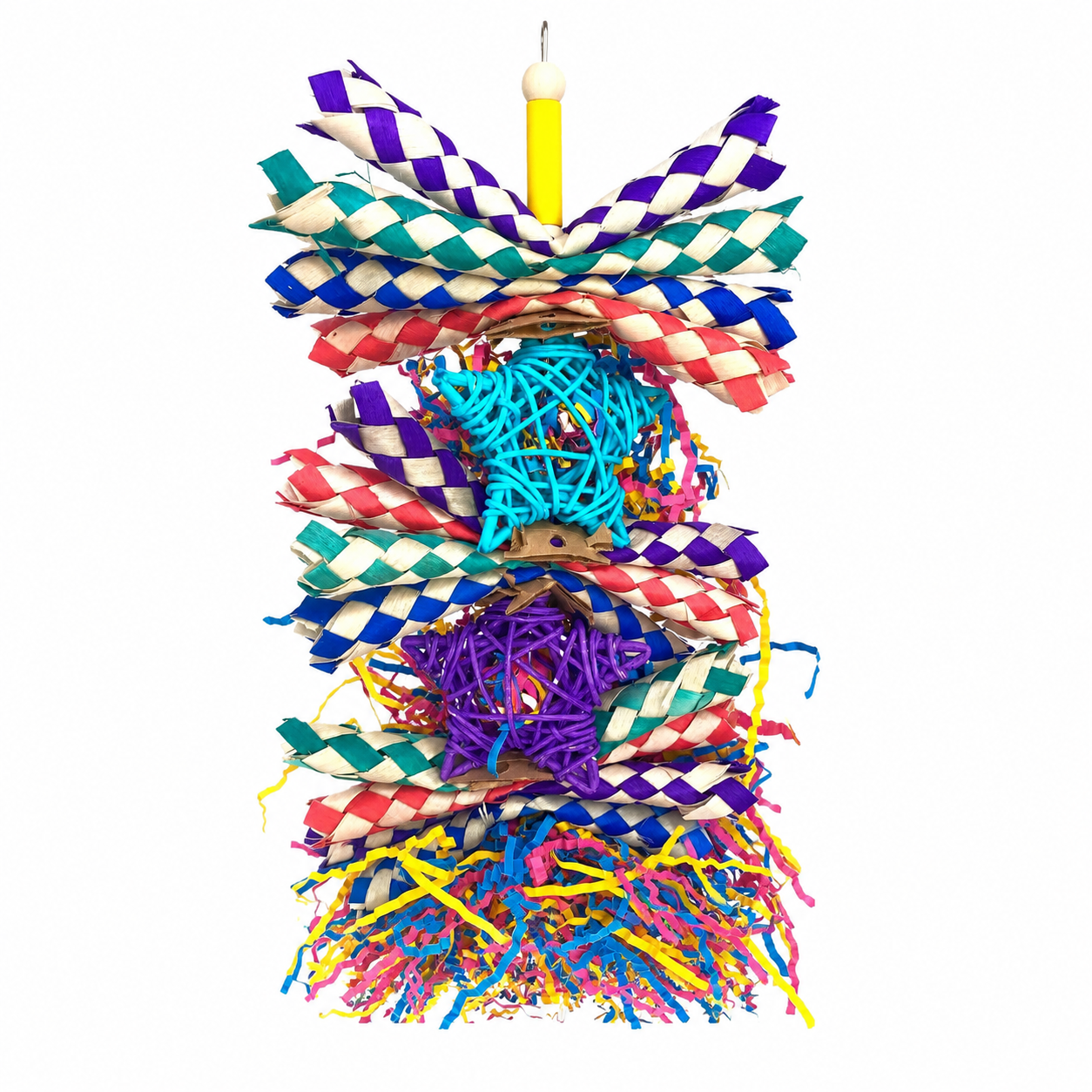 1586 Duo Foraging Star bird toy