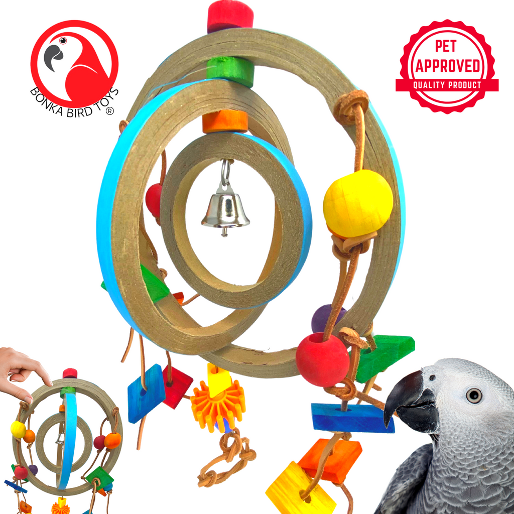 2251 Bagel Spinner - Bonka Bird Toys