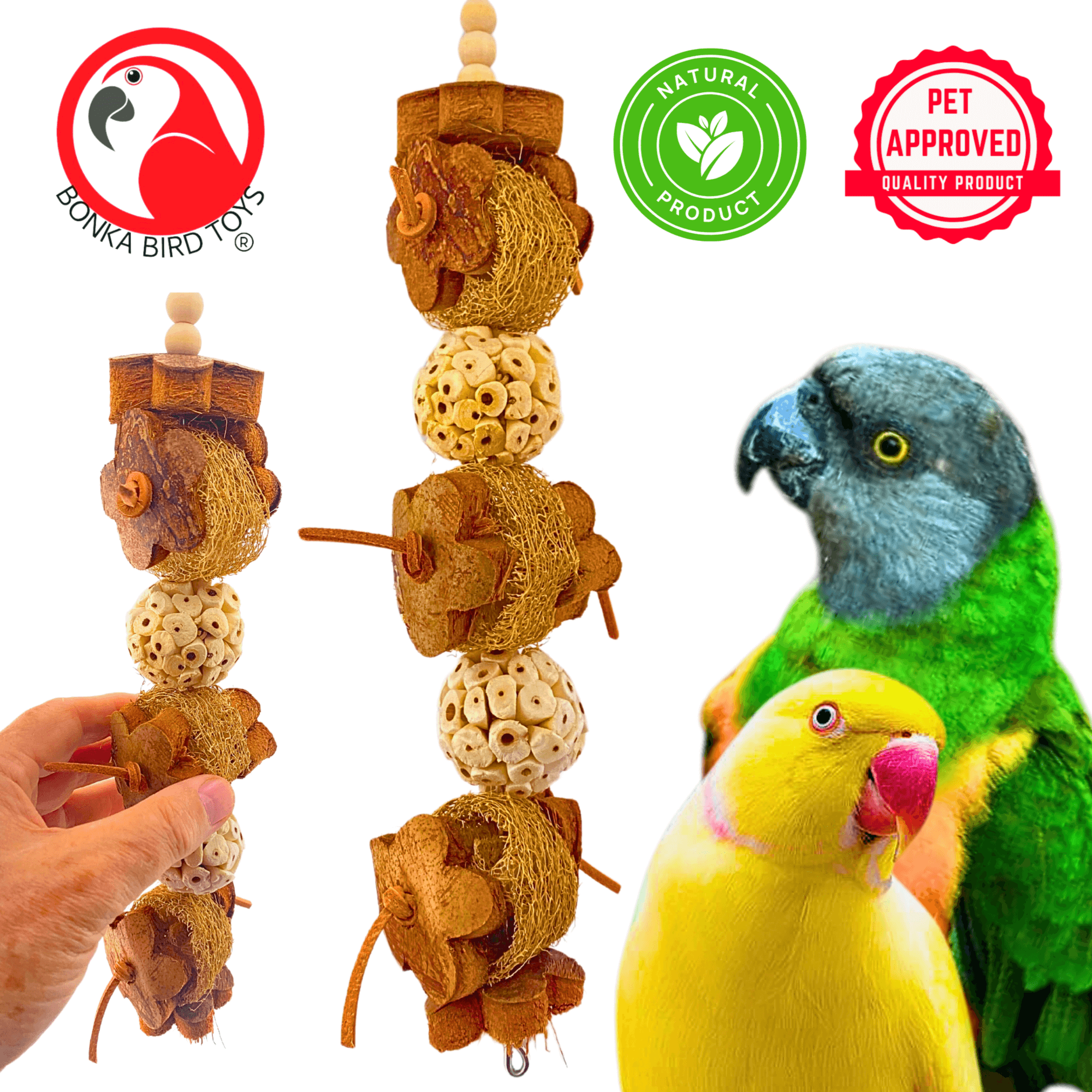 1201 Earth Bite Tower - Bonka Bird Toys