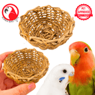 1262 Natural Grass Bowl - Bonka Bird Toys