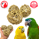 3353 Pk3 Huge Natural Vine Balls - Bonka Bird Toys