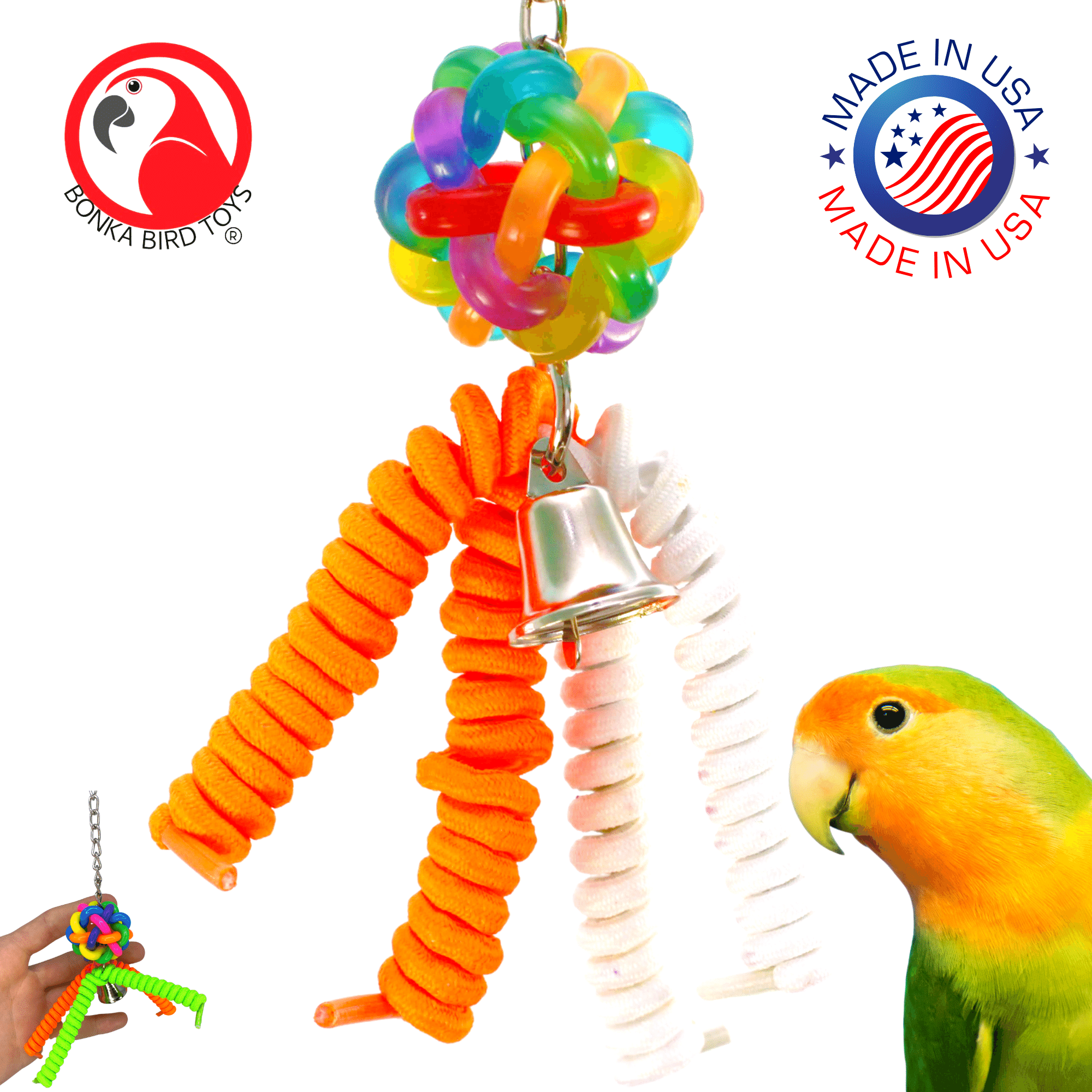 818 Wibbly Lace - Bonka Bird Toys