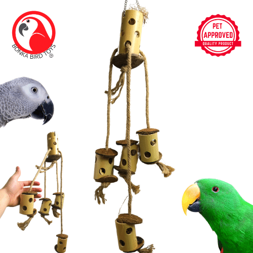 2619 Natural Wind Chime - Bonka Bird Toys