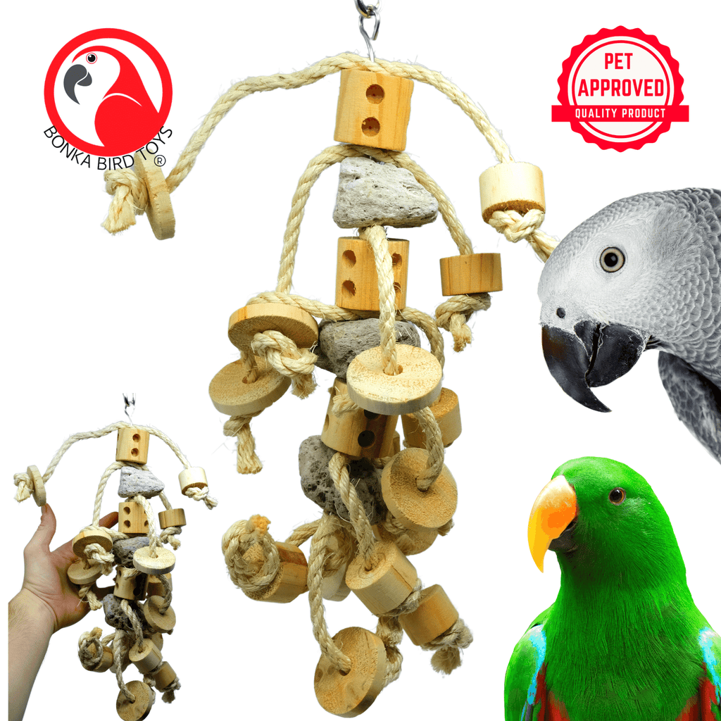 2593 Java Stone Stepper - Bonka Bird Toys