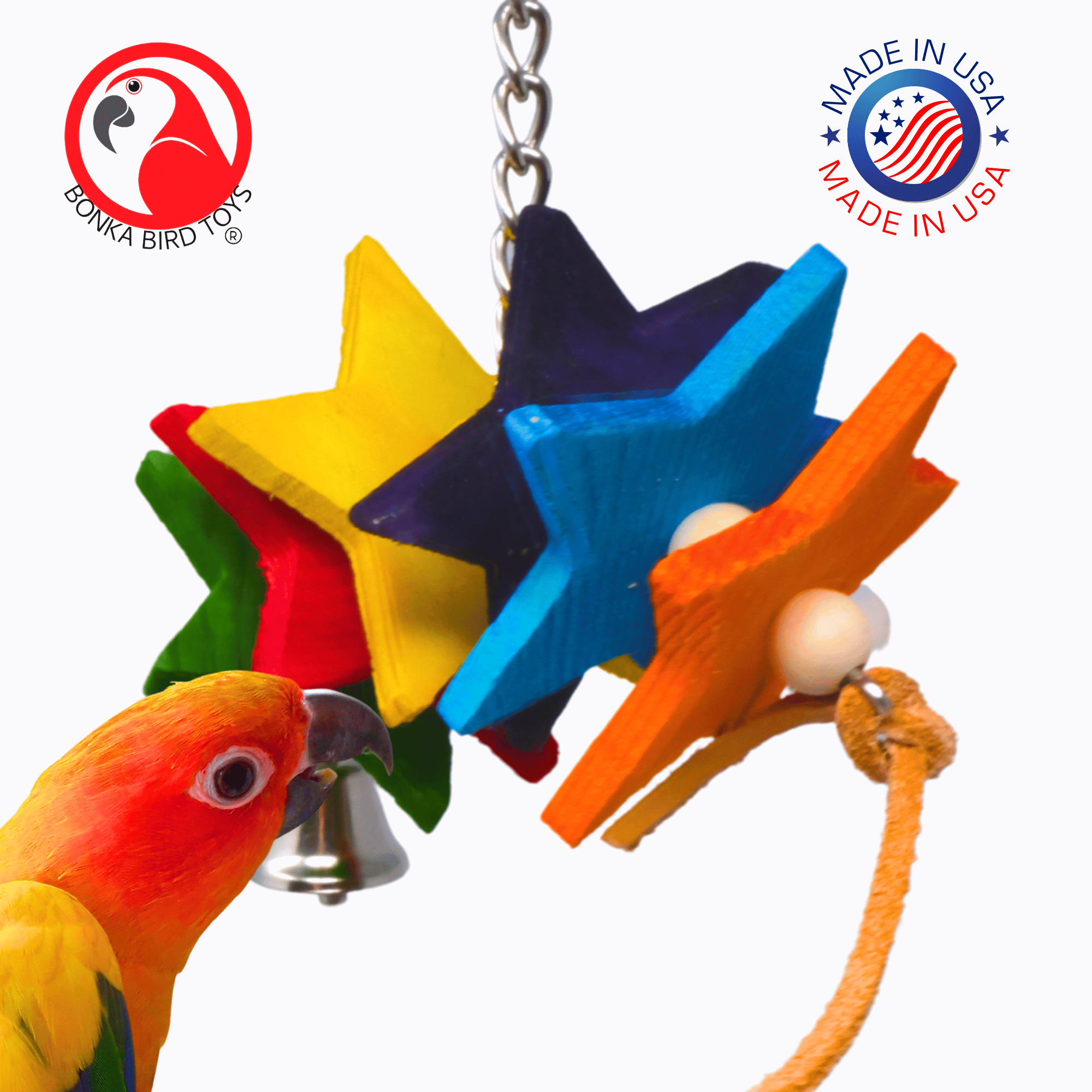 EXTRA WEEKEND DEAL! 1527 Star Rack - Bonka Bird Toys
