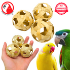 3485 PK3 Natural 3 Inch Bamboo Balls - Bonka Bird Toys
