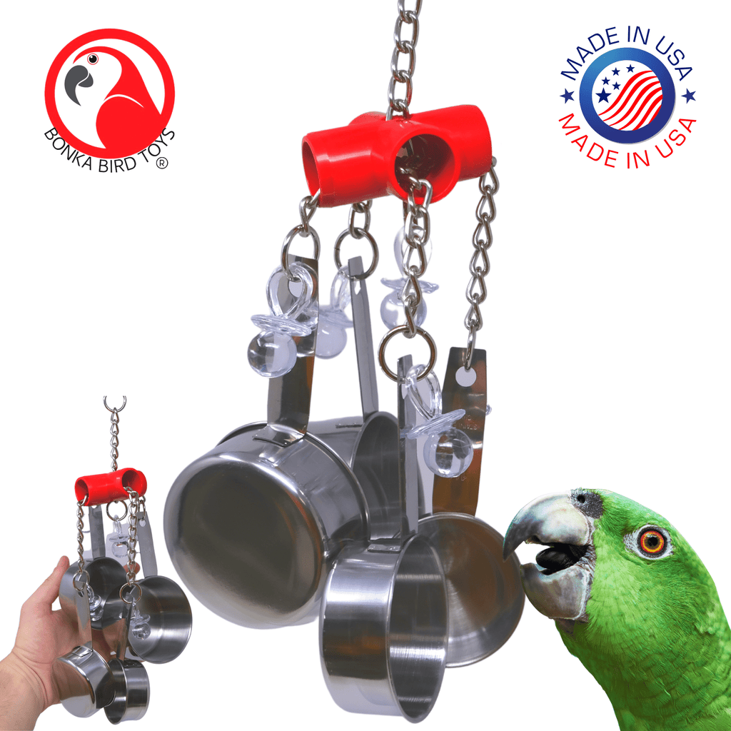 1750 Clacker Red - Bonka Bird Toys