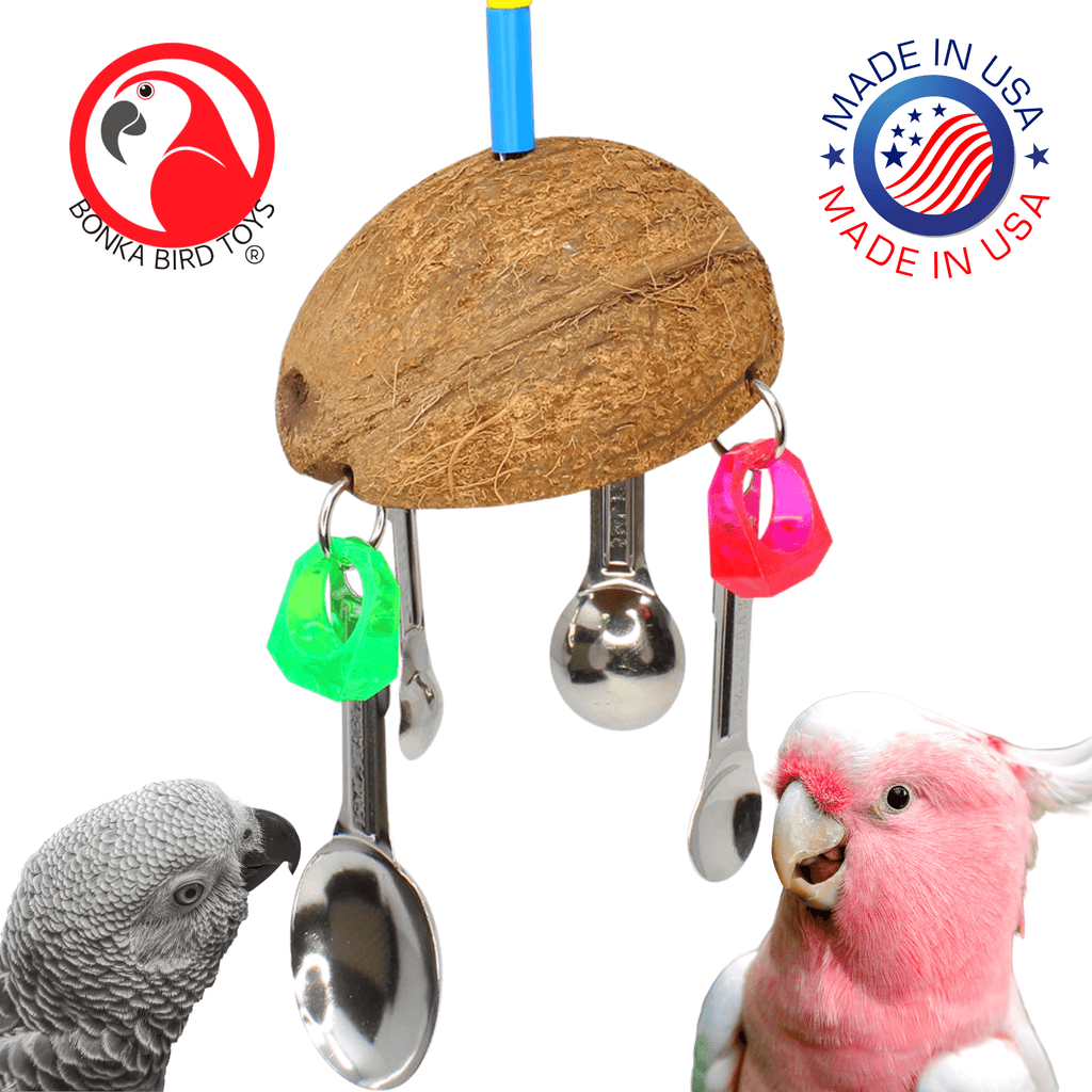 Coco Delight 1499 Coco Spoon Bird Toy from Bonka Bird Toys - Bonka Bird Toys