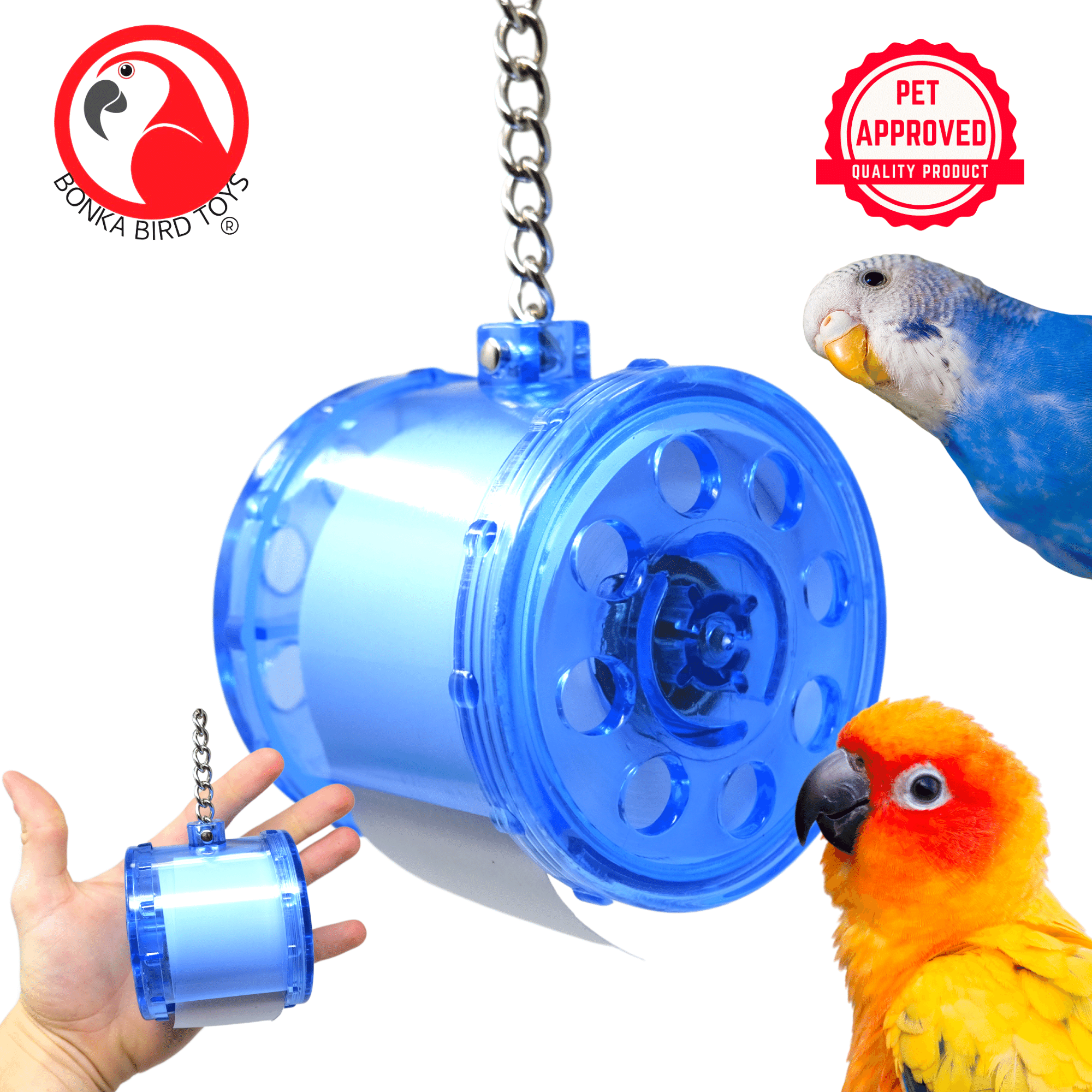 0038 Small Blue Shredmaster