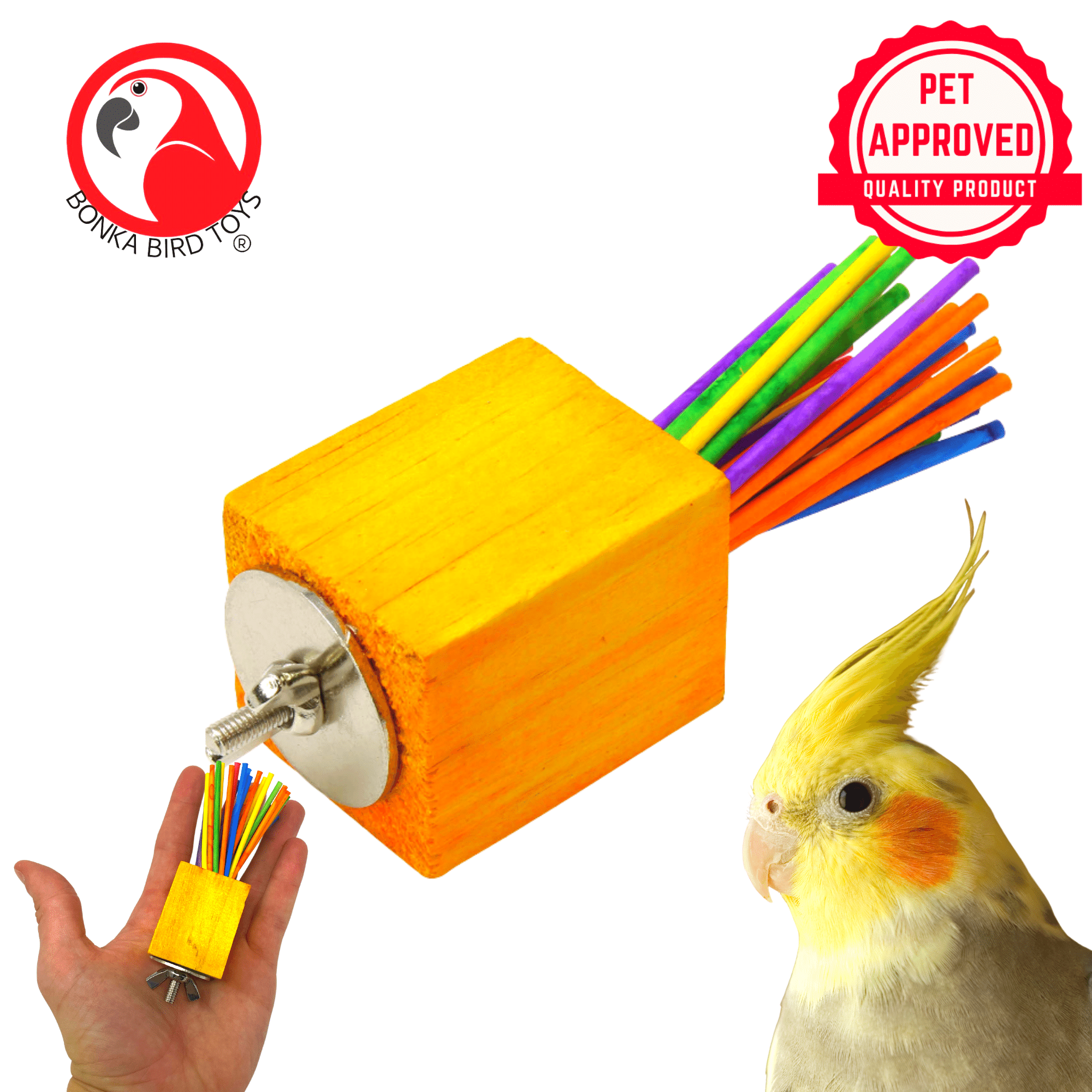 3634 Sticky Block - Bonka Bird Toys